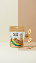 Mini-Snackbeutel mit Bio-Bananenscheiben